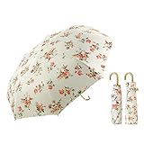 SELiLe Faltbarer Regenschirm im Vintage-Stil, 8 Rippen, Regenschirm, Sonnenschirm, winddicht, Reise-Regenschirm für Damen, Geschenk, winddichter Regenschirm für Reisen,