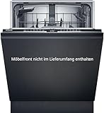 Siemens SN63HX10TE, iQ300 Smarter Geschirrspüler Vollintegriert, 60 cm breit, Weiß, Besteckkorb, leise mit iQdrive-Motor, aquaStop, varioSpeed Kurzprogramm, Home Connect, 3-fach rackMatic, infoLig