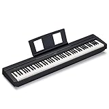 Yamaha Digital Piano P-45B, schwarz – Elektronisches Klavier für Einsteiger für authentisches Klavierspielen – Kompaktes & leicht zu bedienendes Dig
