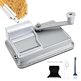 Zigarettenstopfmaschine Stopfmaschine für Zigaretten 8mm Knopf Zigarettenstopfer Manuell drehmaschine zigaretten mit Zubehör für einfache und konsistente Zigarettenherstellung