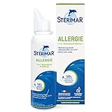 Stérimar Allergie Nasenspray - 100% natürliches Meerwasser -Schnelle und Akute Hilfe bei Schnupfen und Verstopfter Nase Ausgelöst durch Allergien - Salzwasser Spray für Kinder und Erwachsene 100