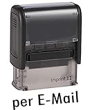 Selbstfärber Imprint /Lagertext – per E-Mail - von Kaufhaus2010 - Lagertextstempel zur Kennzeichnung von Dokumenten 37 mm lang