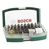 Bosch Accessories Bosch 32tlg. Schrauberbit-Set (PH-, PZ-, Hex-, T-, TH-, S-Bit, Zubehör Bohrschrauber und Schraubendreher)