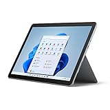Microsoft Surface Go 2,0-26,7 cm (10,5 Zoll) Touchscreen - Intel Core m3-8 GB Speicher - 128 GB SSD - WiFi + LTE - Platin (neuestes Modell) (Generalüberholt)