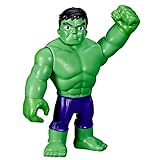 Hasbro Marvel Spidey und Seine fantastischen Freunde Actionfigur von Supersized Hulk, Vorschulspielzeug ab 3 J