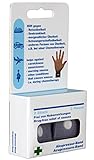 scarlet health | Akupressurband »Sea«, 1 Paar Akupressur-Armbänder gegen Übelkeit & Seekrankheit, für Erwachsene & Kinder, Anti-Übelkeitsband fürs Handgelenk, 2 elastische Bänder (Schwarz)