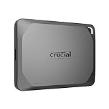 Crucial X9 Pro 2TB Externe SSD Festplatte, Lesen/Schreiben bis zu 1050MB/s, PC und Mac, inkl. Mylio Photos+, USB-C 3.2 Portable Solid State Drive - CT2000X9PROSSD902