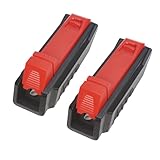 2 Stück Zigarettenstopfmaschine, Stopfgerät, Verdickt und Verstärkt Stopfmaschine, Zigaretten Tamper Machine für 8mm Cigarette Tubes (Rot)