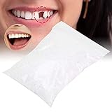 Zahnersatz Provisorischer Zähne, Instant Furniere Zahnersatz, Thermal Klebend Perlen, Temporäre Zahn Reparatur Set für Befestigen Fehlend Gebrochen Zahn Gefälscht Zahn Furnier (50g)