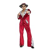 Morph Pimp Kostüm Herren, Zuhälter Kostüm Herren, Kostüm Zuhälter Herren, Kostüm Herren Zuhälter, Zuhälter Outfit, Faschingskostüm Zuhälter, Luden Kostüm Herren, Faschingskostüme Männer - L