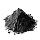 @tec Premium Pigmentpulver, Eisenoxid, Oxidfarbe - 1kg Farbpigmente/Trockenfarbe für Beton + Wand – Farbe Schw