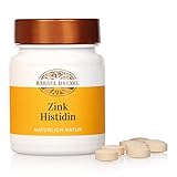 Zink Tabletten Hochdosiert, L-Histidin (86 Stk) 100% Vegane Herstellung Deutschland Stoffwechsel Immunsystem Haut Haare BÄRBEL DREXEL®