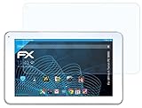 atFoliX Schutzfolie kompatibel mit JAY-tech Tablet-PC 9000 Folie, ultraklare FX Displayschutzfolie (2X)