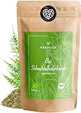 Bio Schachtelhalmtee 100g - Schachtelhalmkraut, Ackerschachtelhalm, Zinnkraut Tee lose & geschnitten, 100% Bio und rein | Ackerschachtelhalm Tee Herzlich N