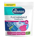 Dr. Beckmann Fleckensalz Farbfrische | gegen mehr als 100 Flecken und leichte Verfärbungen | inkl. Dosierlöffel | 400 g