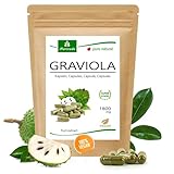 MoriVeda - Graviola Kapseln I 120 Kapseln I Vegan I Frucht Extrakt I HPMC-Kapselhü