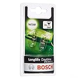 Bosch W5W Longlife Daytime Fahrzeuglampen - 12 V 5 W W2,1x9,5d - 2 Stück