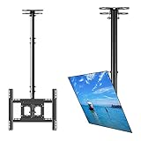 TV-Wandhalterung, schwenkbar, neigbar, vollbeweglich, für 45-75 Zoll Fernseher, hält bis zu 45 kg, TV-Halterung