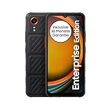 Samsung Galaxy Xcover7 Enterprise Edition, robustes 6,6 Zoll Android Smartphone, 128 GB, 4.050 mAh Akku, Business Handy, wassergeschützt, Smartphone ohne Vertrag, Schw