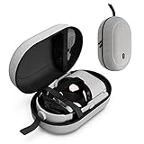 Syntech Groß Tragetasche Kompatibel mit Oculus Quest 3, Quest 2/Pro Zubehör PICO4 VR Headset mit Elite Strap, Touch Controllern und anderem VR Zubehör, Hohe Kapazität für Lagerung und Reisen (Grau)