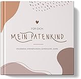 Patenkind Buch Erinnerungsalbum: Geschenk von Patentante/Onkel Geschenk für Patenkind zum Ausfüllen und Gestalten -96 Seiten- von Sophies Kartenw