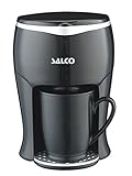 Salco Ein-Tassen-Kaffeemaschine für Kaffee oder Tee inkl. Keramiktasse 150