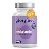 Melatonin hochdosiert - 400 Tabletten (13 Monate) - 0,5 mg bioaktives Melatonin pro Tagesdosis - 100% vegan, laborgeprüft und ohne unerwünschte Zusätze in Deutschland herg