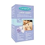 Lansinoh Latch Assist Nipple Everter with Case for Breastfeeding mums, offers temporary correction of flat or inverted nipples, 2 size cones within the pack and hygienic carry