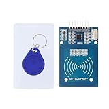Funduino RFID-Kit für Arduino, Raspberry Pi - RFID Starter-Set mit Lesegerät (Reader), Chip und Steckkarte, 13.56 MHz, SPI-Schnittstelle - 1 Stück