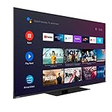 Toshiba 70QA7D63DG 70 Zoll QLED Fernseher/Android TV (4K Ultra HD, HDR Dolby Vision, Smart TV, Triple-Tuner, Dolby Atmos, Sound by Onkyo, PVR-Ready) [2023], Schw