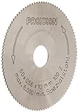 Proxxon 28020 HSS Kreissägeblatt aus hochlegiertem Spezialstahl Ø50mm, fein g