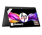 HP Envy x360 2-in-1 Laptop | 15,6' FHD OLED-Touchscreen | AMD Ryzen 7 7730U | 16 GB DDR4 RAM | 1 TB SSD | AMD Radeon Grafik | Windows 11 Home | QWERTZ | Schw