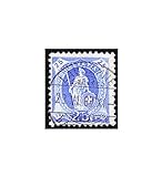 Goldhahn Schweiz Nr. 81 gestempelt 'Stehende Helvetia 1906' Briefmarken für S