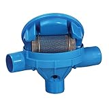 Regenwasserfilter Zisternenfilter 3P Sinusfilter SF mit Edelstahlsieb für den Einbau in die Zisterne, Anschluss DN 100, Höhenversatz 0 cm. Für die Regenwassernutzung im Haus und zur Gartenbewässerung