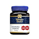 Manuka Health - Manuka Honig MGO 250+ (500 g) - 100% Pur aus Neuseeland mit zertifiziertem Methylglyoxal G