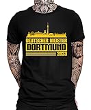 Deutscher Meister 2023 - Dortmund Ruhrpott Fußball Stadion Meisterschaft Herren Männer T-S