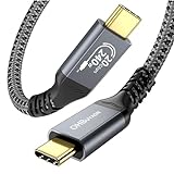 240W USB C Kabel auf USB C 50CM, 20Gbps Datenkabel USB 3.2 Gen2×2 Typ C Ladekabel 4K 60Hz Videoübertragung PD3.1 USB-C Schnellladekabel für iPhone 15 Pro/Laptop/Monitor/Samsung S23 S22 S21