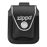 Zippo Ledertasche für Zippo Feuerzeuge Farbe schwarz mit S