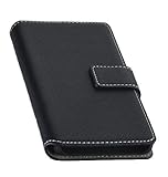 Book Style Handy Tasche - NAS. - kompatibel mit Sony Xperia XA - Cover Case Schutz Hülle Etui Schutzhülle in der Farbe Schw