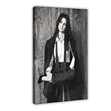 MIKFVR Leinwand mit berühmten spanischen Schauspielern Penelope Cruz Leinwand Kunst Bild Druck auf Leinwand Kunst Bild für Wohnzimmer Schlafzimmer 60x90