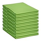 Tischdecke 100% Baumwolle Diverse Farben und Größen XXL Tischtuch Grün 100 x 170