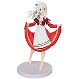Beautiful Girl Wandering Witch: The Journey Of Elaina Anime Figures Elaina Kimono Standing Models Ornaments Decoration Collector'S Item (Type2)