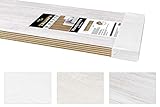TRIUMPH Paneele aus MDF, 200x23,8cm - Moderne Wand- & Deckenverkleidung mit Holzpaneelen - (Eiche Austin, 23 Quadratmeter) Feuchtraumpaneele Bad Deck