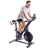 Christopeit Sport Racer Bike 4.0 Heimtrainer – bis120 kg Körpergewicht, 7,5kg Schwungmasse, APP Kompatib