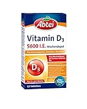 Abtei Vitamin D3 Forte Wochendepot - hochdosiert zur Unterstützung des Immunsystems, der Knochen und Muskel 1er Pack (1 x 12 Tabletten)