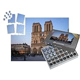 puzzleYOU: SMART Sorted® | Puzzle 1000 Teile leicht gemacht „Kathedrale Notre Dame auf der ILE de la Cite in Paris“ – aus der Puzzle-Kollektion C