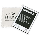 Akku für Samsung Original EB-B500BE für Samsung i9190 Galaxy S4 Mini i9195 Galaxy S4 Mini LTE mit mungoo Displayp
