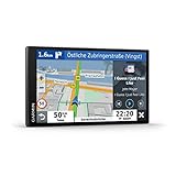 Garmin DriveSmart 65 mit Amazon Alexa Sprachassistenz – Navigationsgerät mit 6,95“ (17,7 cm) Farbdisplay, 3D-Europakarten (46 Länder), Live Traffic via Drive App, Fahrerassistenz (Generalüberholt)