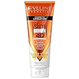 Eveline Cosmetics Slim Extreme Professional Intensives Fettverbrennung Creme | 250 ML | Creme zum Abnehmen | Straffende Körpercreme | Straffer Bauch | Schlanke Oberschenk