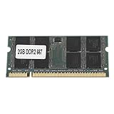 Speicher, tragbares DDR2 2G 667MHZ Vollkompatibler Notebook-Speicher Integrierte Chips, für DDR2 PC2-5300-Laptops, passend für Intel/AMD-Motherb